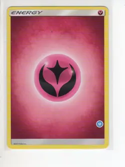 2017 FAIRY ENERGY SUN & MOON BASE SET NUMBER 12 POKEMON CARD LP - Image 1