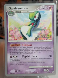 Pokemon Rare Gardevoir (7/132) SIGNDED! 2008 World Championships Promo - NM - Image 1