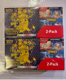 Pokemon Surging Sparks Elite Trainer Box/Booster Bundle Costco 2-Pack - Lot of 2 - Image 2