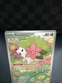Shaymin 185/182 Illustration Rare Destined Rivals Pokemon Holo Near Mint - Image 2
