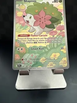 Shaymin 185/182 Illustration Rare Destined Rivals Pokemon Holo Near Mint - Image 3