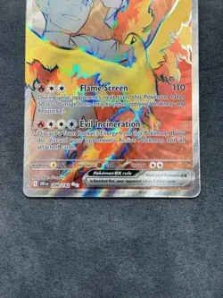 Pokemon TCG Team Rockets Moltres EX 208/182 Destined Rivals Set Near Mint - Image 3