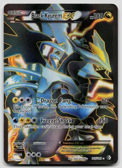 Black Kyurem EX 145/149 Boundaries Crossed Pokemon DMG - Image 1