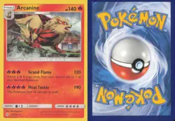 ARCANINE 22/214 HOLO RARE UNBROKEN BONDS POKEMON NEAR MINT - Image 3