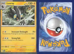 LUXRAY 028/088 RARE PERFECT ORDER POKEMON NEAR MINT - Image 3