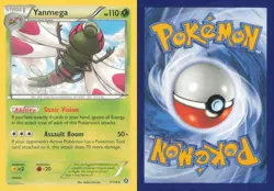 YANMEGA 7/114 RARE STEAM SIEGE POKEMON NEAR MINT - Image 3