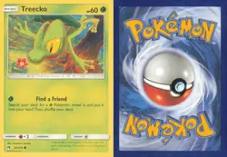 TREECKO 20/214 COMMON LOST THUNDER POKEMON NEAR MINT - Image 3