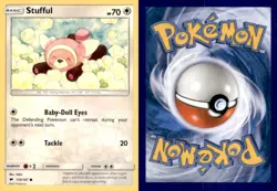 STUFFUL 110/147 COMMON BURNING SHADOWS POKEMON NEAR MINT - Image 3