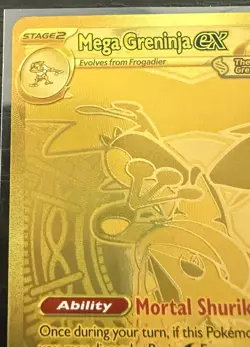 🔥Mega Greninja ex 122/086 Chaos Rising Hyper Rare Strong PSA 10 Contender!🔥 - Image 4