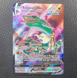 Pokemon Rayquaza VMAX TG20/TG30 Silver Tempest TG Full Art Holo 320HP - Image 1
