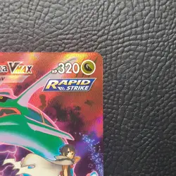 Pokemon Rayquaza VMAX TG20/TG30 Silver Tempest TG Full Art Holo 320HP - Image 3