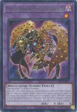 (3x) Millennium-Eyes Restrict - JUSH-EN047 - NM - Rare - 1st ed - Yugioh - Image 1