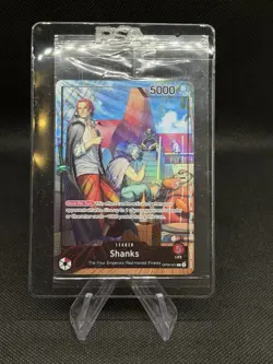 Shanks (2025 PSA Magazine Promo) OP09-001 One Piece Promo Card *SEALED* - Image 1