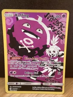Pokemon Koffing Holo Card 243/236 - Image 1