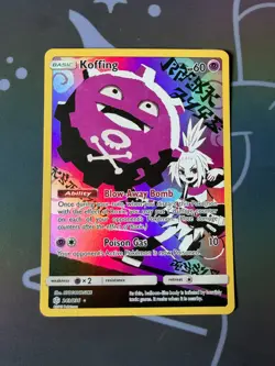 Koffing - 243/236 - Cosmic Eclipse - Pokemon TCG Card NM Rare Secret - Image 2