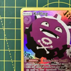 Koffing (243/236) Sun & Moon Cosmic Eclipse Secret Rare Pokemon Card - Image 3