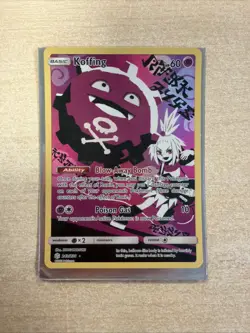 Pokemon Koffing Cosmic Eclipse Secret Rare Card 243/236 Pokemon Tcg - Image 3