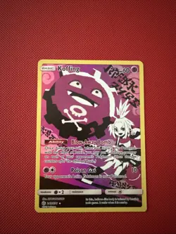 Pokemon Koffing Holo TCG Card Secret Rare Cosmic Eclipse Full Art 243/236 NM - Image 1