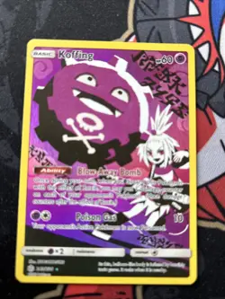 Pokemon Koffing TCG Card 243/236 Cosmic Eclipse - Image 1
