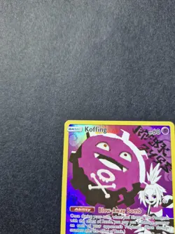 Pokemon Koffing Holo TCG Card Secret Rare Cosmic Eclipse Full Art 243/236 LP/NM - Image 5