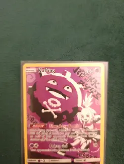 Pokemon TCG Koffing Cosmic Eclipse Secret Rare Card 243/236 NM Condition - Image 3