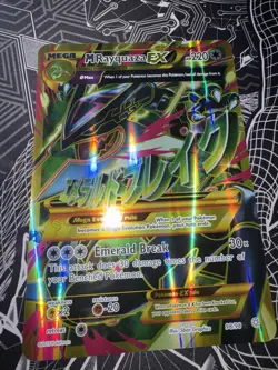 JUMBO/OVERSIZED M Rayquaza EX 98/98 Pokemon Promo Card Ancient Origins NM/LP - Image 1
