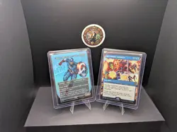 MINT!!! Wizards of the Coast MTG Marvel 2-Card Lot Captain America + Incursion - Image 1