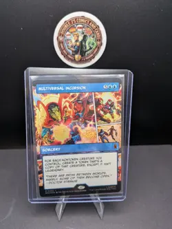 MINT!!! Wizards of the Coast MTG Marvel 2-Card Lot Captain America + Incursion - Image 3