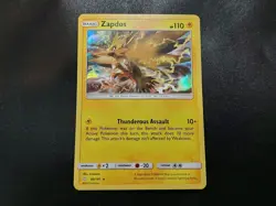 Zapdos 40/181 Holo Rare Team Up Pokemon Card LP - Image 1