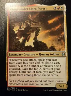 Commander Liara Portyr 270/361 Uncommon Battle For Baldur's Gate MTG - Image 1