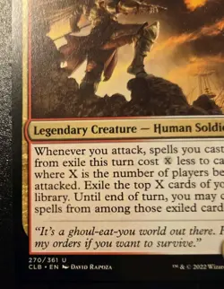 Commander Liara Portyr 270/361 Uncommon Battle For Baldur's Gate MTG - Image 4