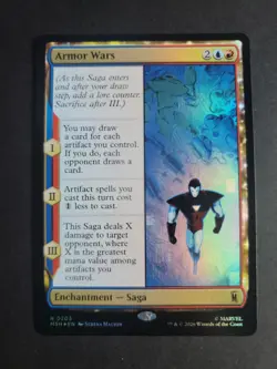 Armor Wars (Foil) Rare MTG Marvel Super Heroes - Image 1