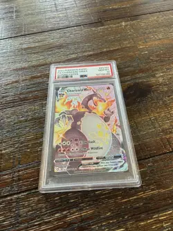 PSA 10 Charizard Vmax SV107/SV122 Shining Fates Shiny Secret Rare POKEMON - Image 2