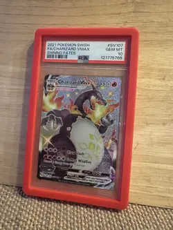 Pokemon Charizard Vmax Shining Fates 2021 SV107/SV122 English PSA 10 - Image 1