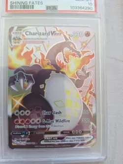 Charizard Vmax Sv107 Psa 10 Pokemon Shining Fates Full Art Sv107/sv122 - Image 2