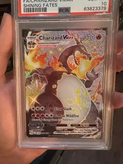 Pokemon Charizard VMAX Shining Fates SV107/SV122 PSA 10 - Image 4