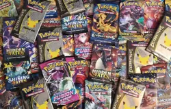 Pokemon Cards Gift Tin Bundle - Booster & Coin & 50x Card Bulk Joblot - Image 2