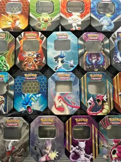 Pokemon Cards Gift Tin Bundle - Booster & Coin & 20x Card Bulk Joblot - Image 4