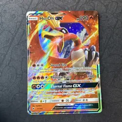 Ho-Oh GX 21/147 Sm-Burning Shadows Holo Sun & Moon Pokemon - Image 1