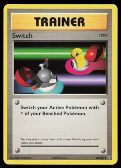 Switch 88/108 Uncommon Evolutions Pokemon Near Mint - Image 1