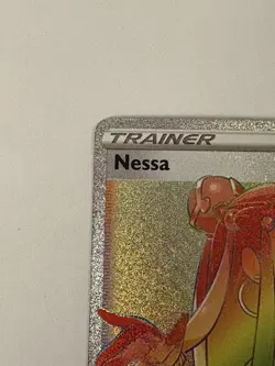 Nessa 196/185 Vivid Voltage NM Full Art Secret Rainbow Rare Pokemon Card - Image 2