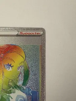 Nessa 196/185 Vivid Voltage NM Full Art Secret Rainbow Rare Pokemon Card - Image 3