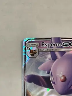 Pokemon TCG Espeon GX 61/149 Sun & Moon Base Set Ultra Rare Holo 2017 LP - Image 4