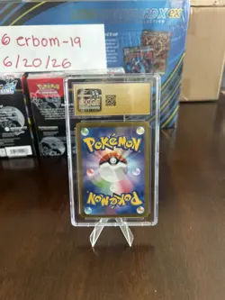 ✨CGC Pristine 10 Pokemon TCG Iron Valiant ex 213/187 SAR Holo JP 2024 - Image 2
