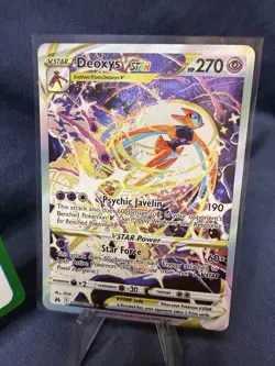 The Pokemon Company Deoxys VSTAR GG46/GG70 Crown Zenith GG Holo UR 270HP FA - Image 1