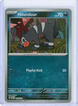 Houndour 062/131 Master Ball Pattern Prismatic Evolutions Pokemon TCG Holo ! - Image 1