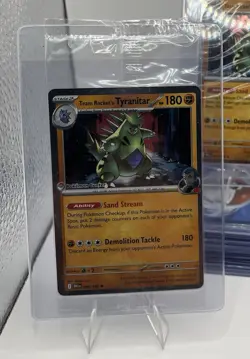 Pokemon - Team Rocket’s Tyranitar - Pokemon Center Stamp Exclusive - Sealed - Image 2