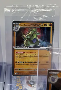 Pokemon - Team Rocket’s Tyranitar - Pokemon Center Stamp Exclusive - Sealed - Image 4