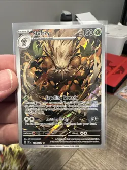 Pokemon TCG Shiftry 163/162 Illustration Rare, Temporal Forces Near Mint - Image 1