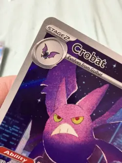 Crobat 093/086 Me04: Chaos Rising Holo Pokemon Illustration Rare 93/86 - Image 5